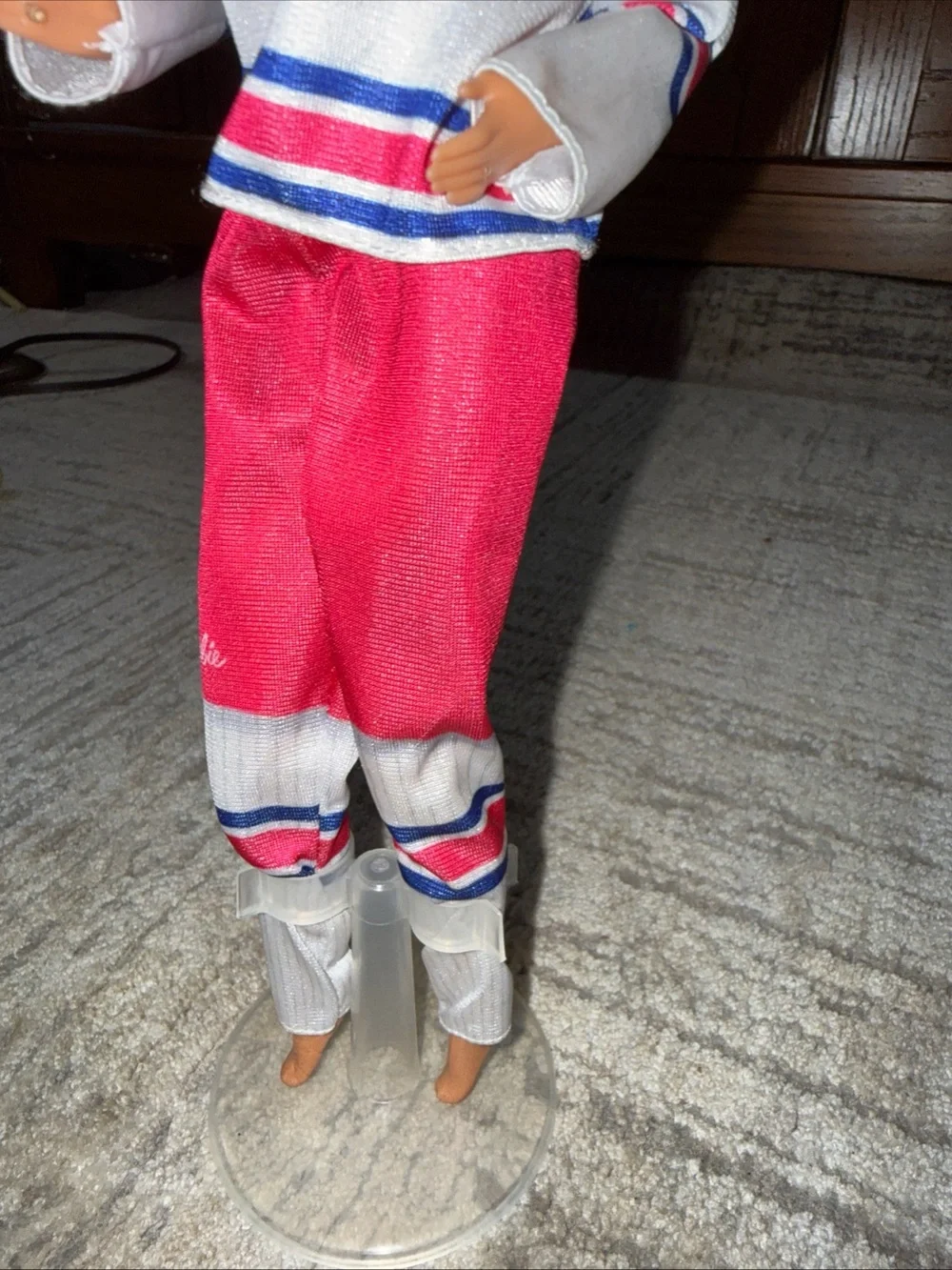 Mattel Barbie You Can Be Anything Winter Sports Hockey Player Uniform